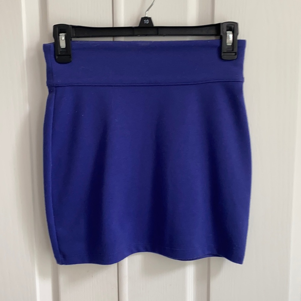 Silence + noise Skirt in Blue/Purple | XS